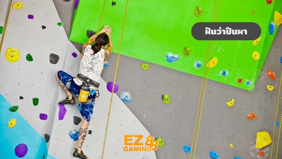 ฝันว่าปีนผา